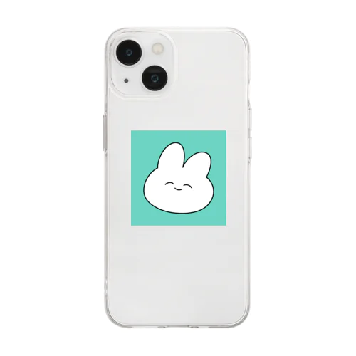 にっこりナツイちゃん Soft Clear Smartphone Case