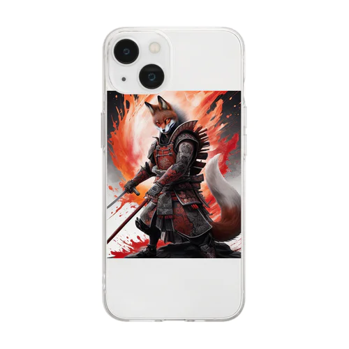 狡知の舞 - Dance of Cunning Valor Soft Clear Smartphone Case