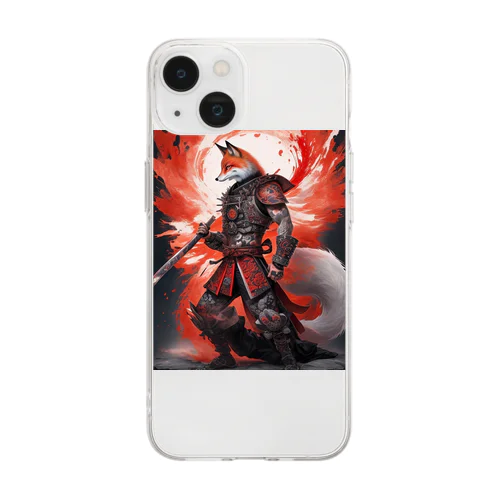 影を纏う狩人 - Hunter Veiled in Shadow Soft Clear Smartphone Case