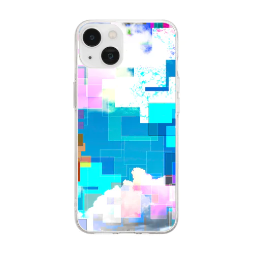 Digital sky Soft Clear Smartphone Case