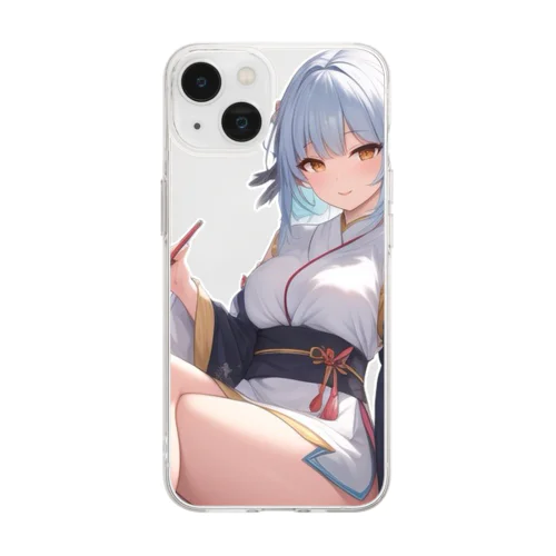 美少女 Soft Clear Smartphone Case