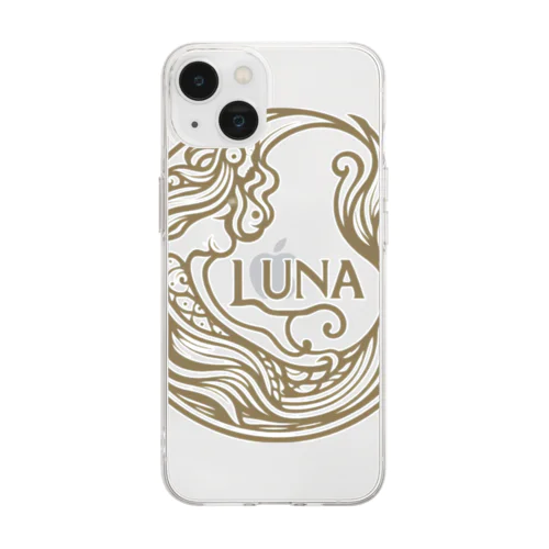 LUNA✨🌜Beach ソフトクリアスマホケース