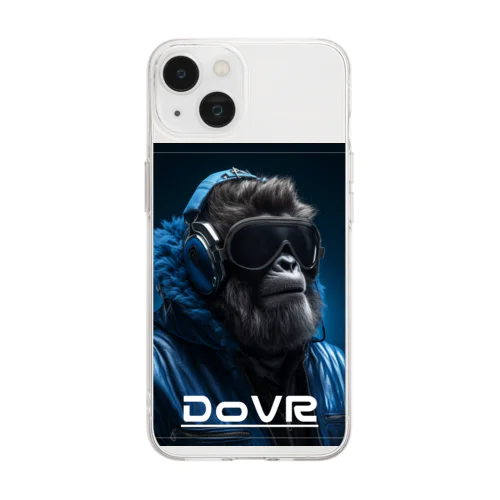 DoVR コバルトモンキー Soft Clear Smartphone Case