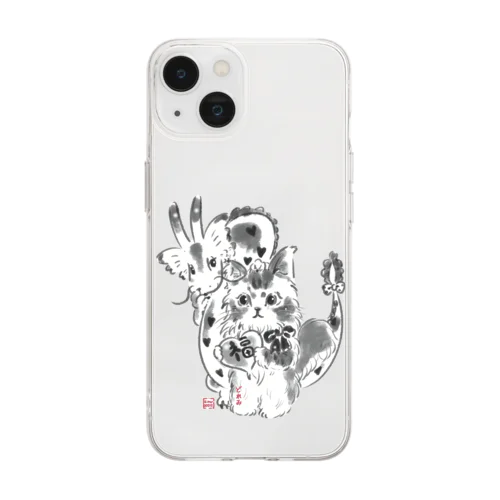 干支　ドレミちゃん Soft Clear Smartphone Case