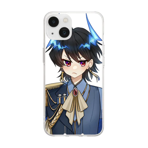 悪魔くん Soft Clear Smartphone Case