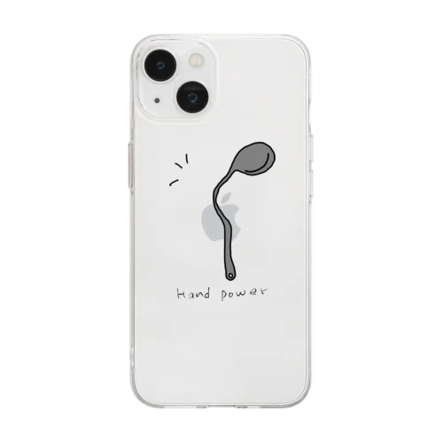 曲がってるよ？ Soft Clear Smartphone Case