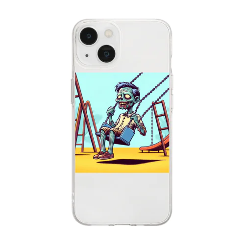 ゾンビ君 Soft Clear Smartphone Case