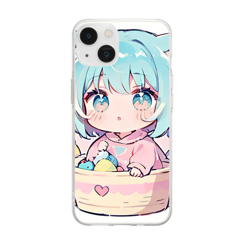 可愛いけもっ娘 Soft Clear Smartphone Case