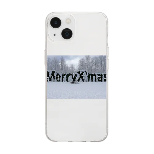 Merry Christmas Soft Clear Smartphone Case