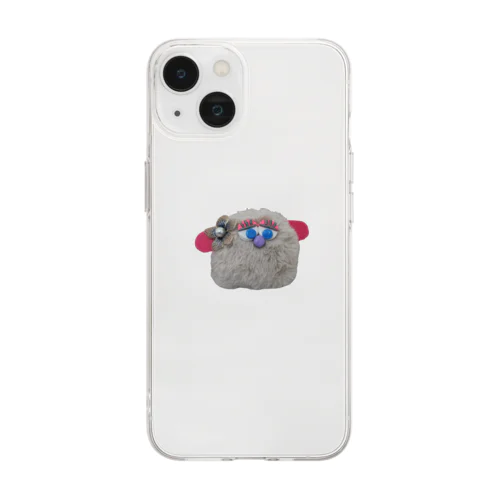 モフモフなギャルちゃん Soft Clear Smartphone Case