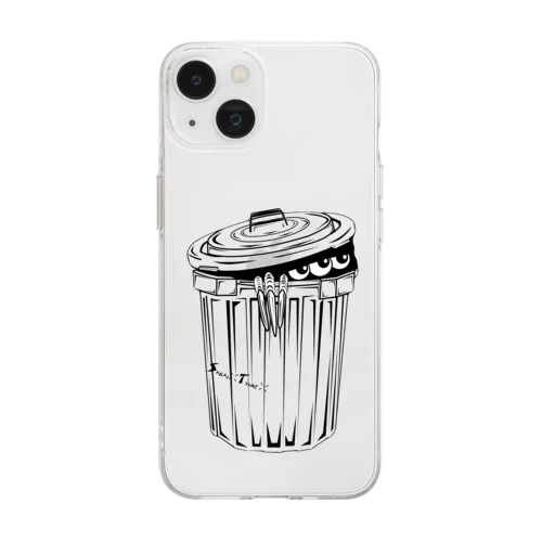 バケツ Soft Clear Smartphone Case