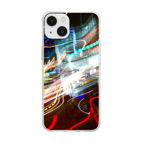 夜景 Soft Clear Smartphone Case