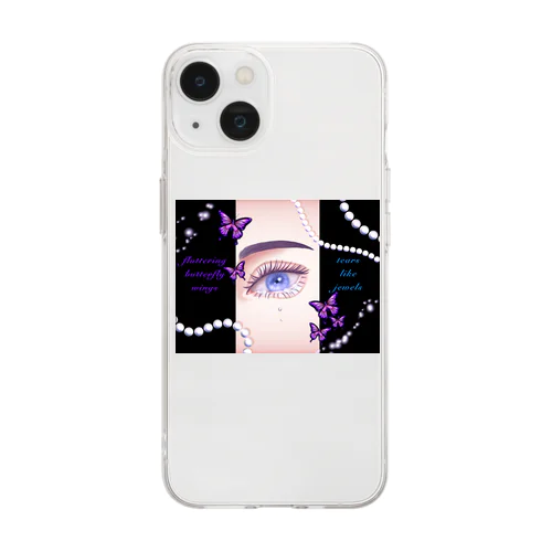 🦋‪💧‬💎 Soft Clear Smartphone Case