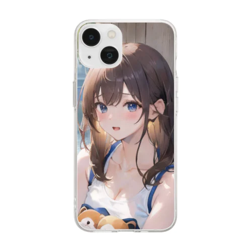 森の物語 Soft Clear Smartphone Case