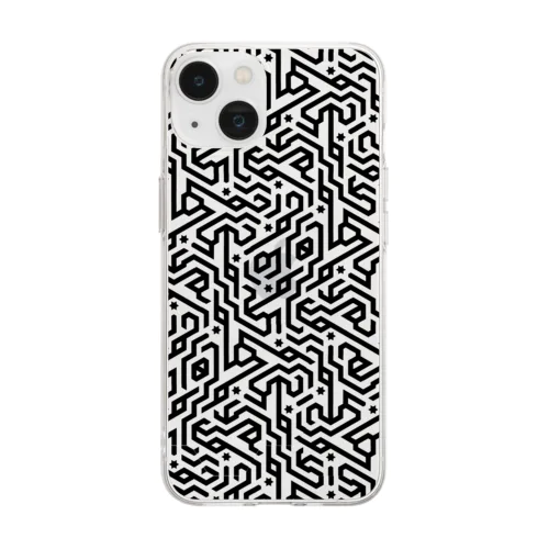 Numeric Conversion Pattern #hex Soft Clear Smartphone Case