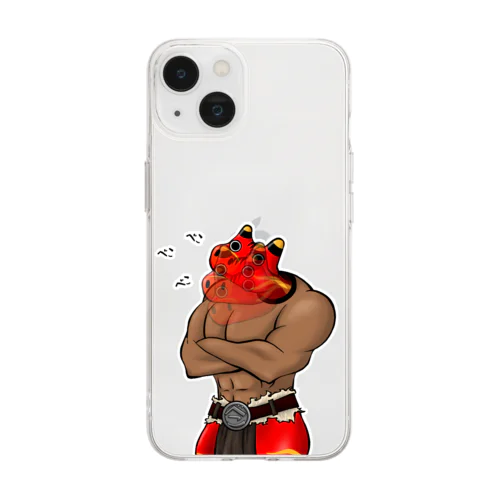 べこタウロス Soft Clear Smartphone Case