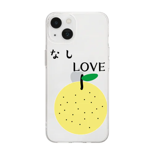 なしLOVE Soft Clear Smartphone Case