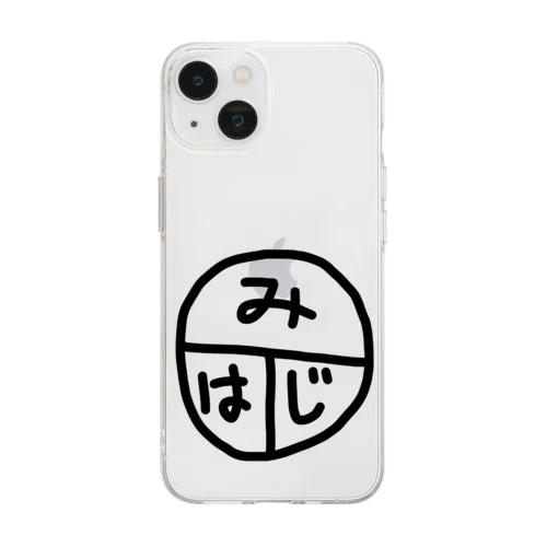 みはじ Soft Clear Smartphone Case