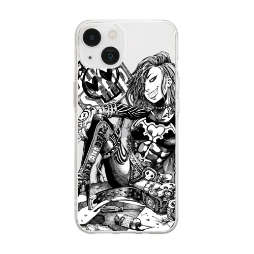 SEXANDDEATH Soft Clear Smartphone Case