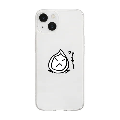 ひのこ君 Soft Clear Smartphone Case