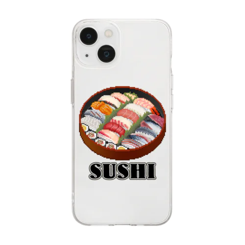 SUSHI_2R ソフトクリアスマホケース