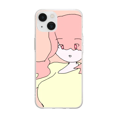 ナウ・ガール５３ Soft Clear Smartphone Case