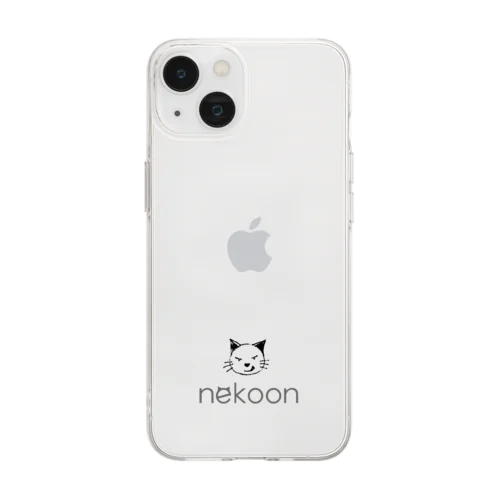 ツン×2 デレねこ　nekoon Soft Clear Smartphone Case