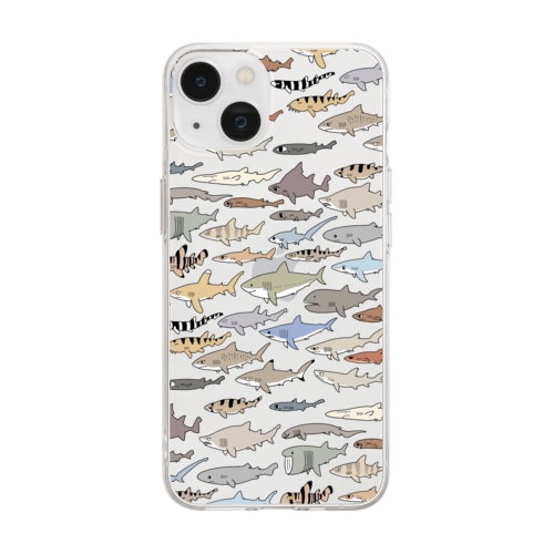 Sharks30 Soft Clear Smartphone Case