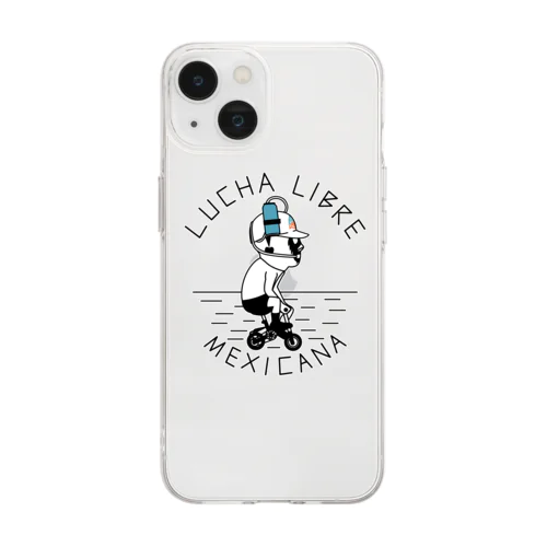 LUCHA LIBRE#26a Soft Clear Smartphone Case