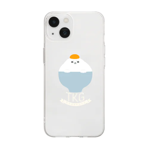 TKG （タマゴカケゴマフ） Soft Clear Smartphone Case