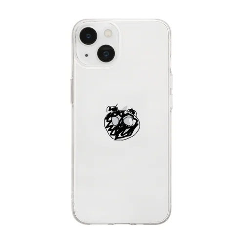 OPPOSITE PANDA (BACK) Soft Clear Smartphone Case