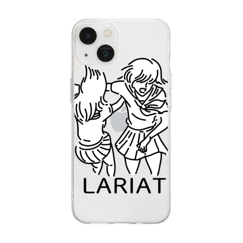 女子高生ラリアット Soft Clear Smartphone Case