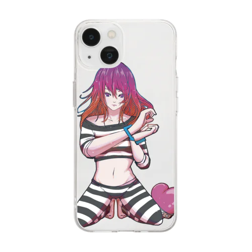 SNS依存症（インスタ Ver） Soft Clear Smartphone Case