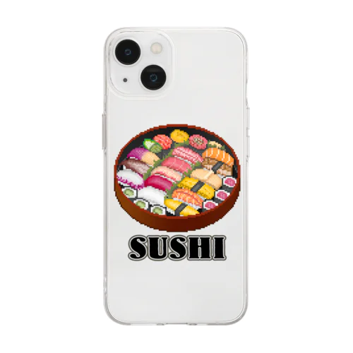 SUSHI_1R Soft Clear Smartphone Case