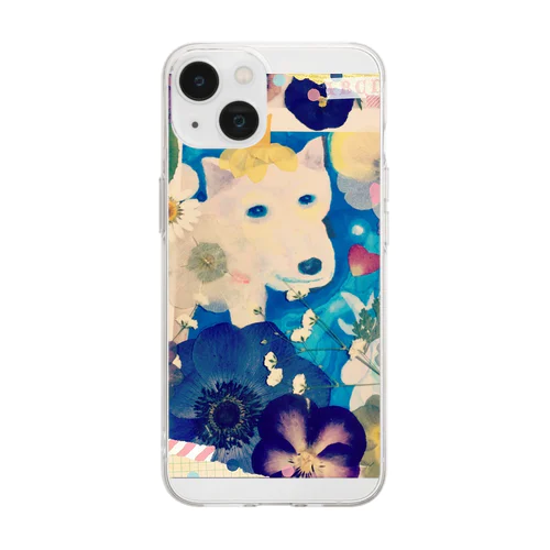 ピスくんの一日 Soft Clear Smartphone Case