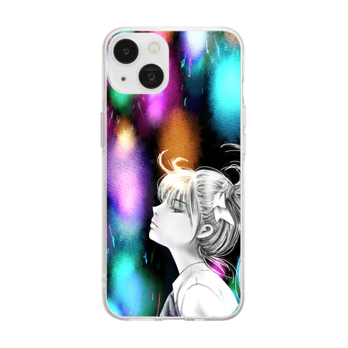 Rainbow World Soft Clear Smartphone Case