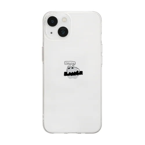 ねむい猫 Soft Clear Smartphone Case