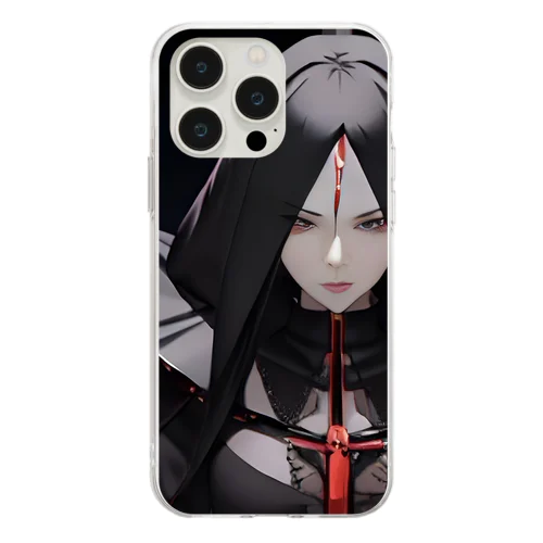 Memento Mori(AI -Aided Design) ~ 5by4 ver. Soft Clear Smartphone Case