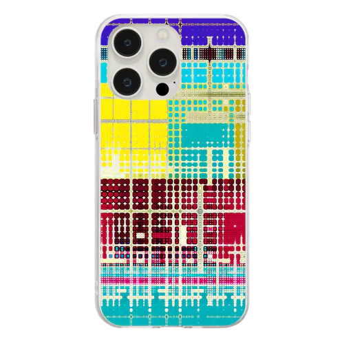 ピクセルマトリックス Soft Clear Smartphone Case