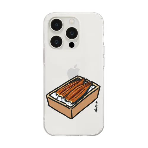 うな重_240227 Soft Clear Smartphone Case