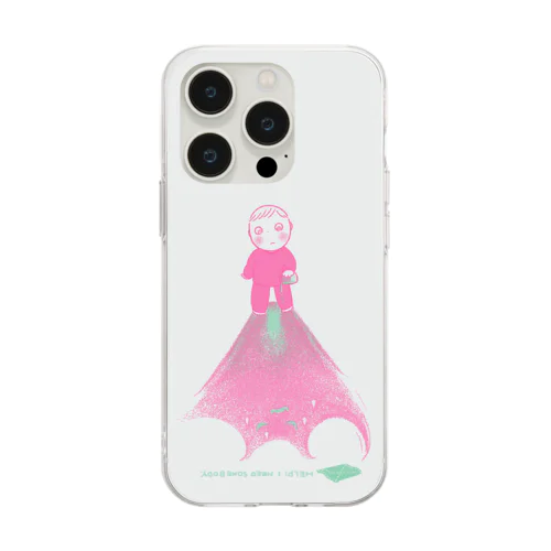 Help Soft Clear Smartphone Case