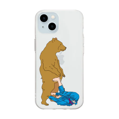 Inverted guard Soft Clear Smartphone Case