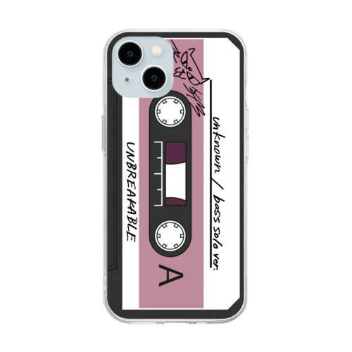 cassette tapeA ソフトクリアスマホケース