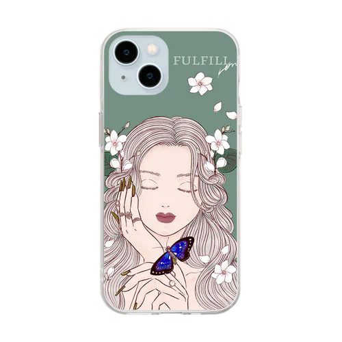 サンプル Soft Clear Smartphone Case