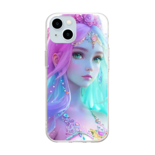 宇宙の治癒力 Soft Clear Smartphone Case