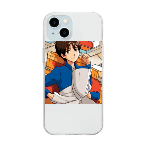 料理BOY Soft Clear Smartphone Case