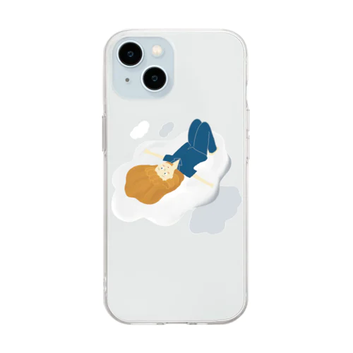 雲の上のあの子 Soft Clear Smartphone Case