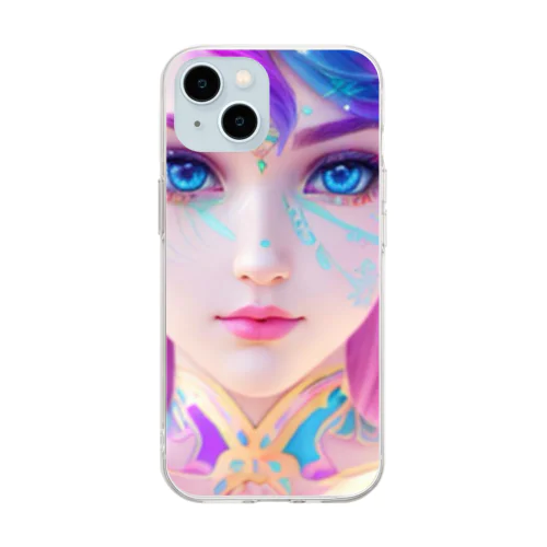 universal mermaid REINA Soft Clear Smartphone Case