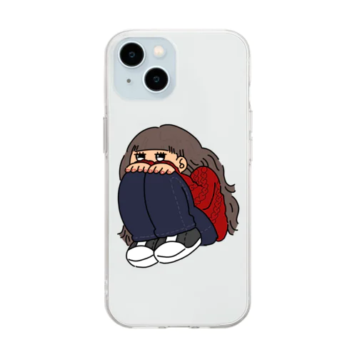 じっとちゃん＾＾ Soft Clear Smartphone Case