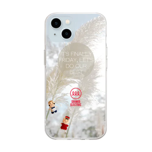 SHINくんKOHちゃんソフトクリアスマホケース Soft Clear Smartphone Case